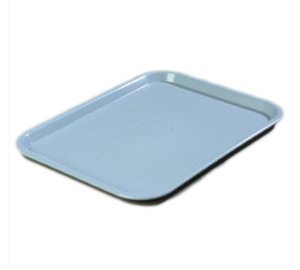 Carlisle CT121659 Café Tray - Rectangular (16-5/16"L x 12"W), Polypropylene, Slate Blue