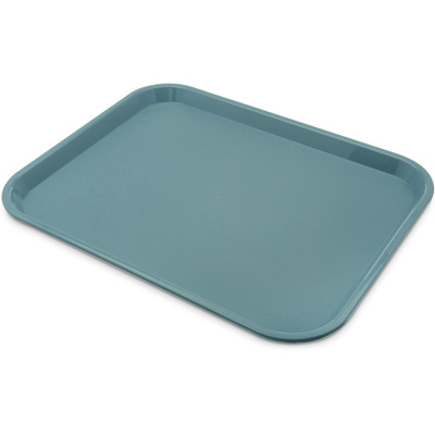 Carlisle CT141859 Café Tray - Rectangular (17-7/8"L x 14"W), Polypropylene, Slate Blue