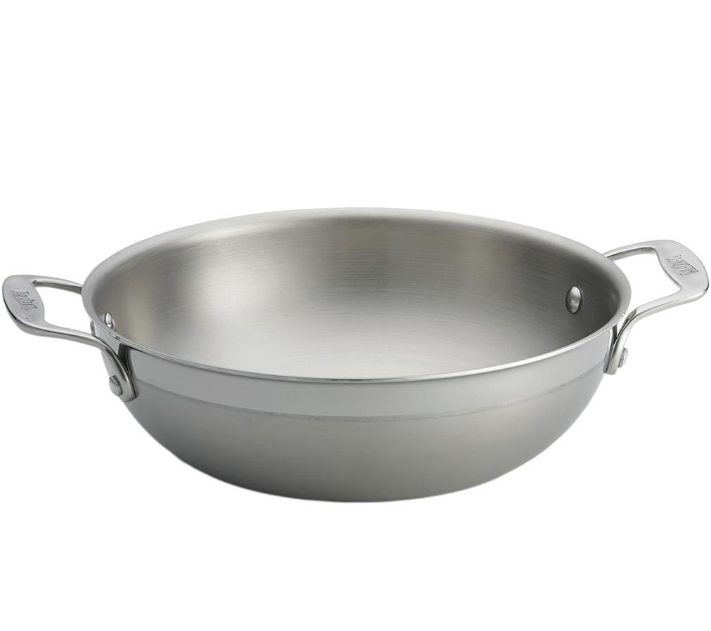 Tablecraft CW7012 Tri-Ply Cookware Round 3 Qt Wok