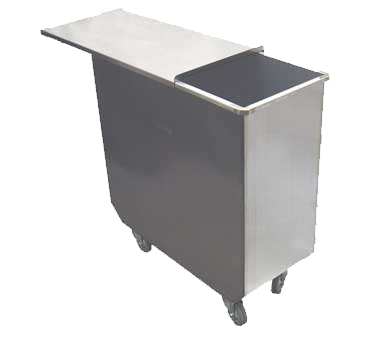 GSW USA DN-FB100 Flour Bin, 100 qt./25 gal, 12"W x 25"L x 27"H, sliding cover