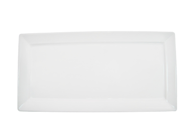CAC China F-RP10 Paris-French Platter, 10"L x 5"W x 1/2"H, rectangular