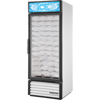 1 One-Section Ice Merchandiser with Glass Door