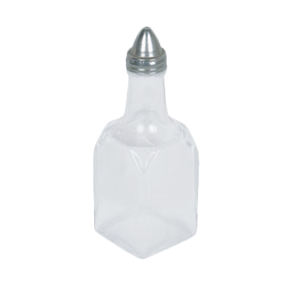 Thunder Group GLTWOC006A 6 Oz. Stainless Steel Oil & Vinegar Cruet
