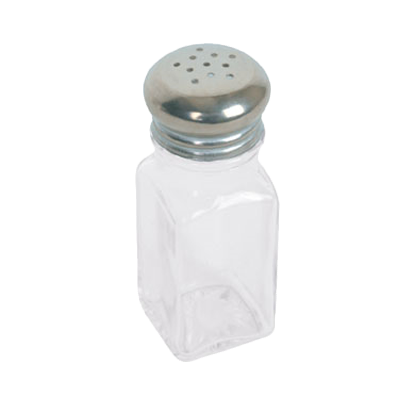 Thunder Group GLTWSS002 Salt/Pepper Shaker 2 oz. w/ Stainless Steel Cap