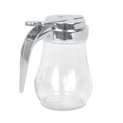 Thunder Group GLTWSY006 6 Oz Syrup Dispenser, Glass Base
