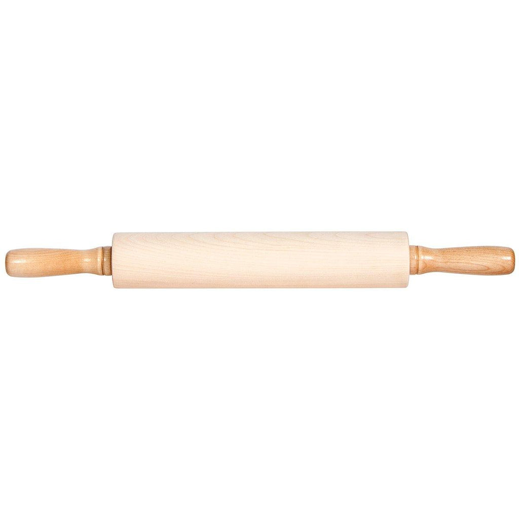 JK Adams GRP-3 Gourmet Rolling Pin 21" Overall 12" L x 2-3/4" D