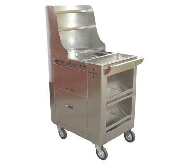 GSW USA C-BOIL Chinese Dim Sum Boil Cart 20"W x 36"L x 51"H, ETL
