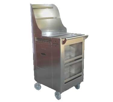 GSW USA C-FRY Chinese Dim Sum Fry Cart - 20"W x 30"L x 52"H, ETL