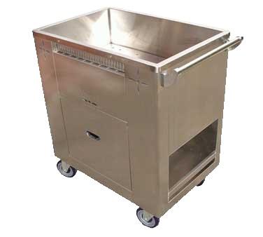 GSW USA C-STM Chinese Dim Sum Steam Cart, 20"W X 30"L X 33"H, ETL
