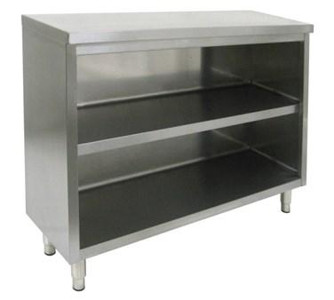 GSW USA CTN-2448 Flat Top Cabinets - No Door, 48"W X 24"D X 35"H, ETL