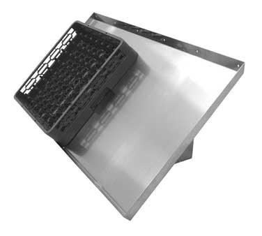 GSW USA DT-WS2442 Wall Mounted Slanted Rack Shelf, 42"W X 24"D, ETL