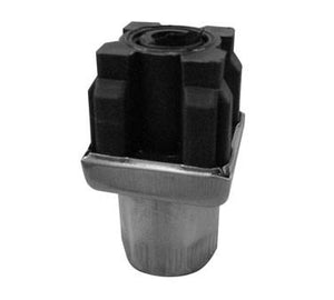 GSW USA FT-SSQ2 1" Adjustable  S/S Bullet Foot, For 1-1/2" Square Tubing