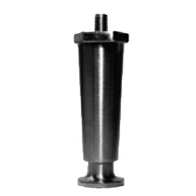 GSW USA FT-ZN4N 2" Adjustable S/S Bullet Foot 4"H, 16-3/8" UNC Mounting Stud