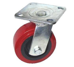 GSW USA KP6011 Industrial Caster Non-Brake, 5" Dia., 4 X 4-1/2"