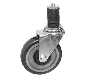 GSW USA KS4013 Expanding Stem Caster With Non-Brake, 3" Dia X 4"H