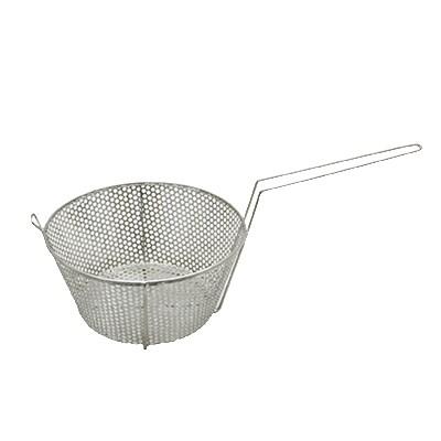 GSW USA STR-P09 Vegetable Basket/Strainer, 9" Dia, Round, Stainless Steel