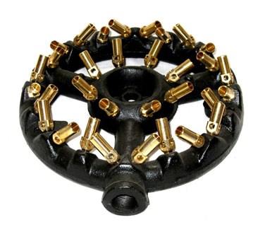 GSW USA WR-JBR32NG Jet Burner, Round Shape Tip, (32) Tips, 3/4" Pipe, 160,000 BTU/HR, Natural Gas