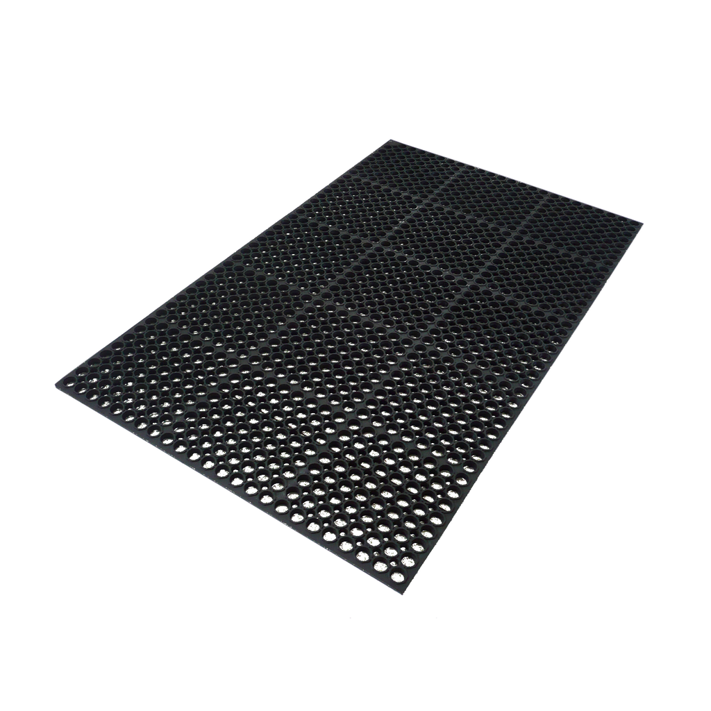 Axia Happy Mat AFD366034B Premium Anti-fatigue Floor Mat, 36" x 60", 3/4" thick, general purpose, rubber, black, NFSI certified