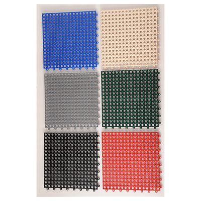 Axia Happy Mat TD1212CL Modular Tile 12" x 12" (1/2" Thick), Interlocking, Clear