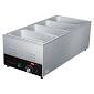 Hatco CHW-43 Countertop Food Warmer - Wet or Dry with (4) 1/3 Pan Wells, 120v