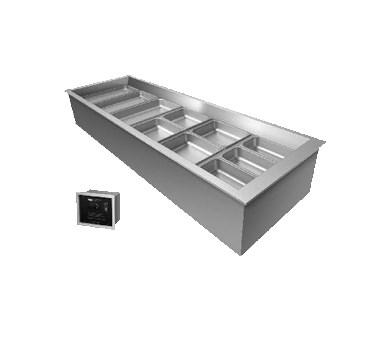 Hatco CWBX-1 Remote Refrigerated Drop-In Wells with (1) Pan Capacity, Aluminum/ Stainless Steel