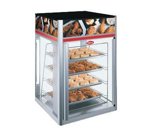 Hatco FSDT-2X Flav-R-Savor Tall Two Door Holding and Display Cabinet (Four-Tier Pan Rack without Motor)