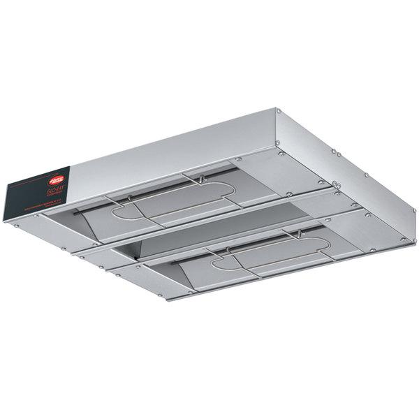 Hatco GRAM-18D6 Glo-Ray 18" Max Watt Dual Infrared Warmer with 6" Spacer and Remote Toggle Controls - 900 Watts