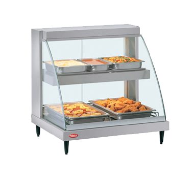Hatco GRCD2PD Glo-Ray Dual-Shelf Heated Display Case
