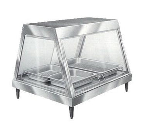 Hatco GRHD-2P Stainless Steel Glo-Ray 32 1/2" Full Service Single Shelf Merchandiser