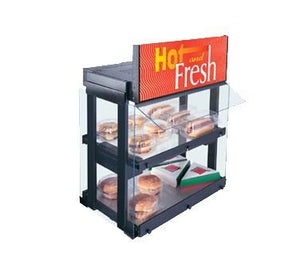 Hatco GRHW-1SGD Mini-Merchandising Warmer, Heated Glass-Shelf & Breath Protector