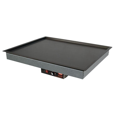 Hatco GRSB-24-F Glo-Ray 25-1/2" x 17" Built-In Heated Shelf with Recessed Top - 120V, 420W