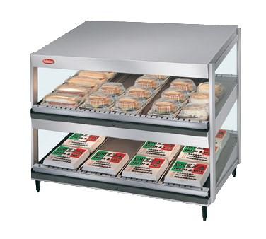 Hatco GRSDS-30D Glo-Ray 30" Slanted Double Shelf Merchandiser - 120V