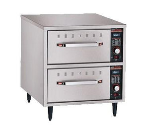 Hatco HDW-2N Freestanding Narrow Warming 2 Drawer Unit For Standard Pans, 208V