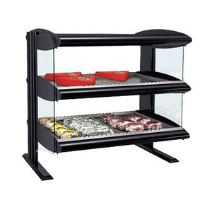 Hatco HXMH-24D LED 24" Horizontal Double Shelf Merchandiser - 120/208V