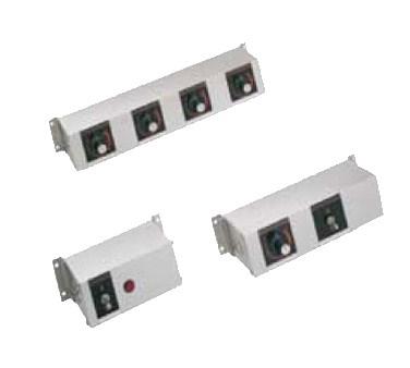Hatco RMB-7K 9" 2 Light Remote Control Box with 2 Toggle Switches For 240v/1ph