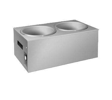 Hatco SW2-7QT Double Well 7 Qt. Soup Warmer - Stainless Steel
