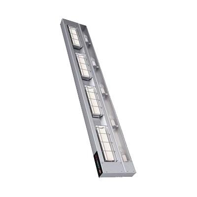 Hatco UGAHL-66 Ultra-Glo 66" High Watt Ceramic Infrared Strip Warmer with Lights and Remote Controls - 120/208V, 3000W