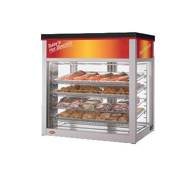 Hatco WFST-1X Flav-R-Savor Humidified Two-Door Large Capacity Merchandising Cabinet - 1790W