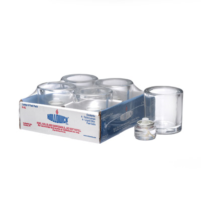 Hollowick 5140C-4 Tealight Lamp, For Disposable Fuel Cell, Clear