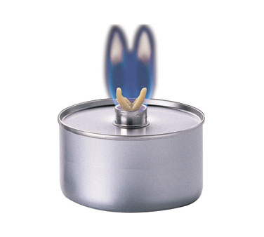 Hollowick EZ 4-2-5 Easy Heat® Chafing Fuel, 6.5 oz., reusable, odorless, adjustable for 3 heat options, stay cool can