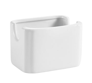CAC China HSP-7-W Accessories Sugar Packet Holder, 3-1/2"L x 2-3/4"W x 2-1/2"H, rectangular