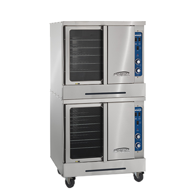 Imperial ICVE-2 Convection Oven, electric, (2) deck, (2) speed fan motor, CE