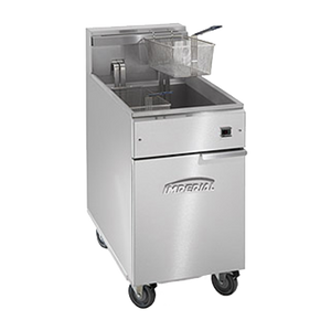 Imperial IFS-75-EU Fryer, electric, floor model, 75 lb. capacity, snap action thermostat, 18.0 kW, CE