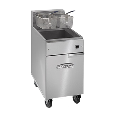 Imperial IFS-75-E Fryer, electric, floor model, 75 lb. capacity, snap action thermostat, CE