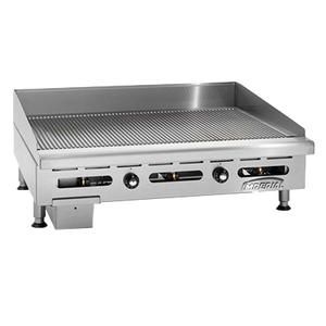 Imperial IGG-36 Griddle, countertop, gas, 36" W x 24" D cooking surface, 90,000 BTU, NSF