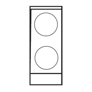 Imperial IHPA-2-12-E Hotplate, electric, countertop, 12", (2) round plate elements, solid top, CE