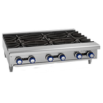 Imperial IHPA-2-24 Hotplate, gas, countertop, 24", (2) open burners, 64,000 BTU, NSF