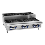 Imperial IHPA-4-24SU Hotplate, gas, 24", countertop, (2)  open burners, (2) step-up burners, 128,000 BTU, NSF