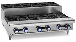 Imperial IHPA-2-12SU Hotplate, gas, 12", countertop, (1)  open burner, (1) BTU step-up open burner, 64,000 BTU, NSF