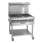 Imperial IHR-2HT-24-M Diamond Series Heavy Duty Range, gas, 24", modular, Add-A-Unit, (2) hot tops, 60,000 BTU, NSF